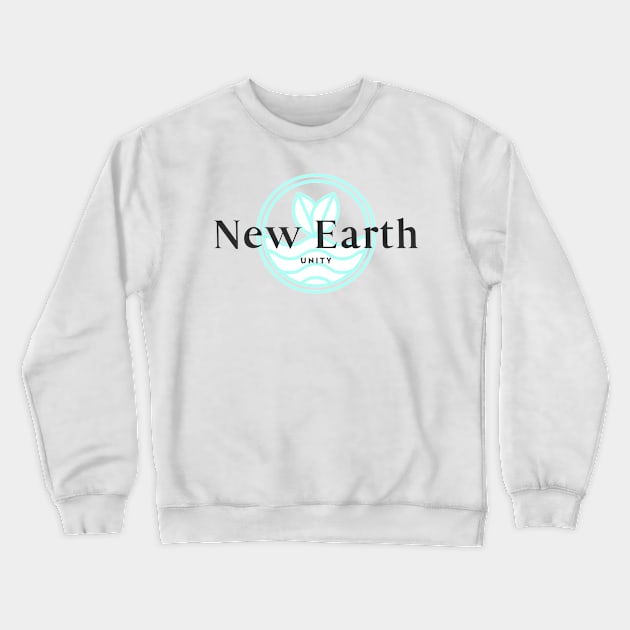 New Earth Crewneck Sweatshirt by Oneness Creations